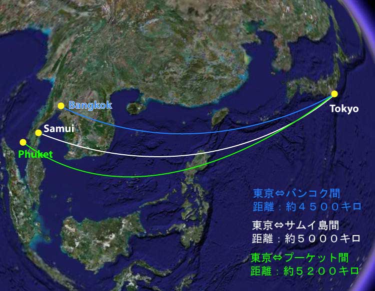 タイ地図